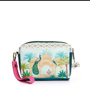 Elegant Peacock Print Women's Bag